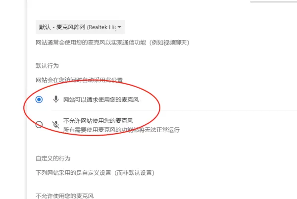 谷歌浏览器在哪关闭安全搜索功能_谷歌浏览器开启麦克风权限的步骤