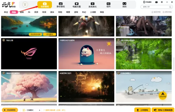 元气壁纸的动态壁纸有声音吗_为什么设置动态壁纸后无声音