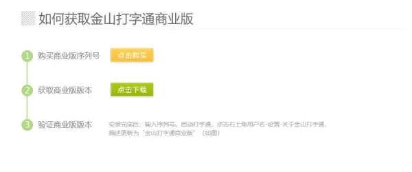金山打字通商业版比个人版都多了哪些高级功能