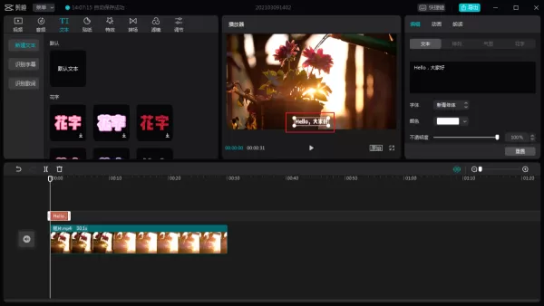电脑版剪映怎么添加字幕?剪映字幕制作教程