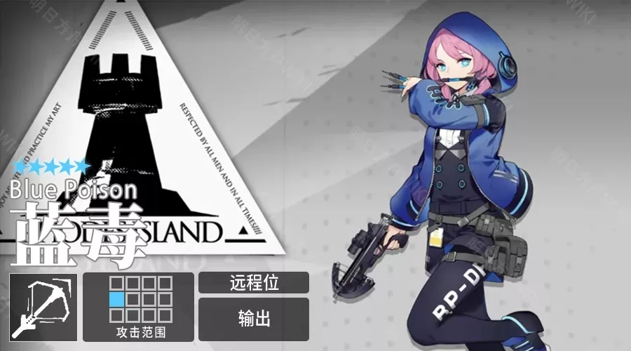 《明日方舟》中干员蓝毒的详细介绍