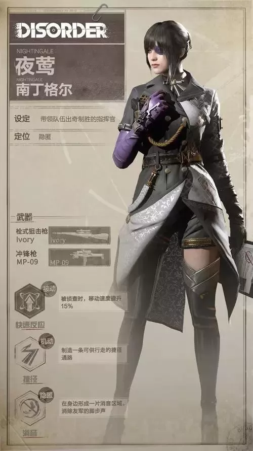 《Disorder》玩夜莺英雄的详细攻略