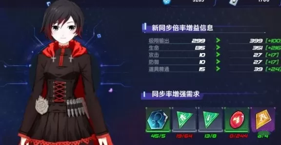 《瑰雪黑阳》升rwby同步率的详细攻略