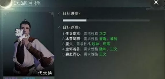 《楚留香》手游性情取向点的获取攻略