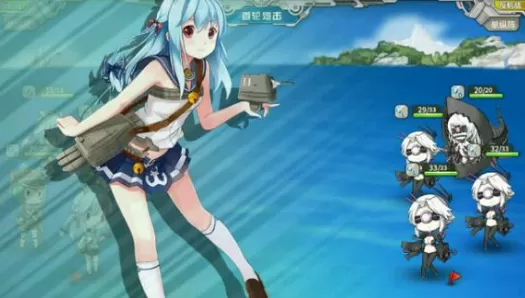 《战舰少女R》铁底湾e6功勋任务的游戏方法