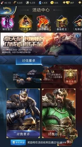 《乱世王者》讨伐董卓的游戏方法