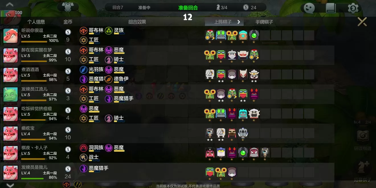 《自走棋》手游中选合成棋子的详细攻略