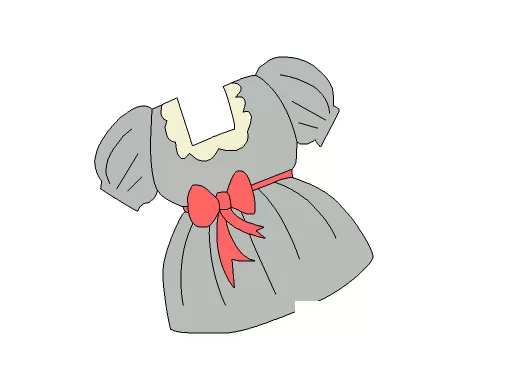 使用flash手绘公主裙的具体操作