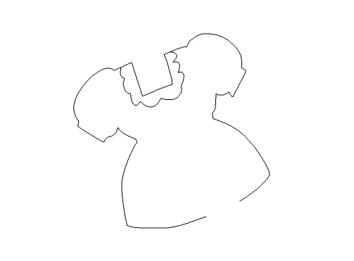 使用flash手绘公主裙的具体操作