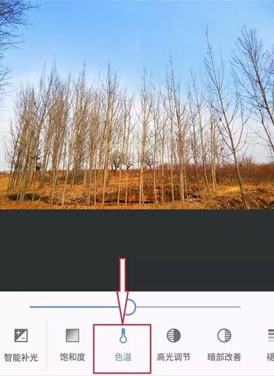 美图秀秀APP中给图片调色的具体流程介绍