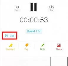 简易录音APP编辑录音的操作步骤