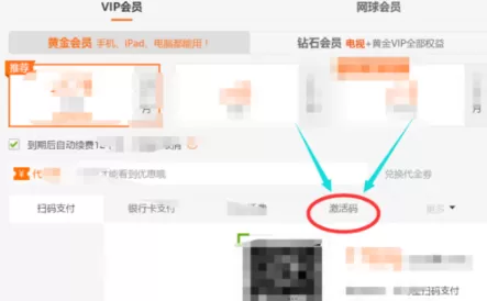 在爱奇艺中激活激活码的详细操作
