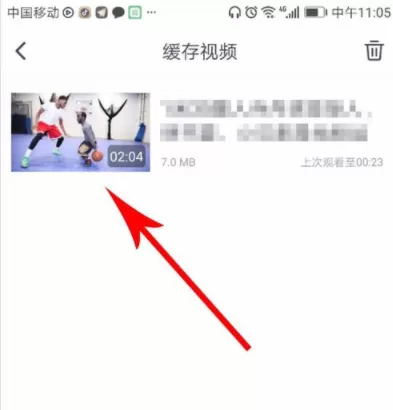 波波视频APP缓存视频的操作过程