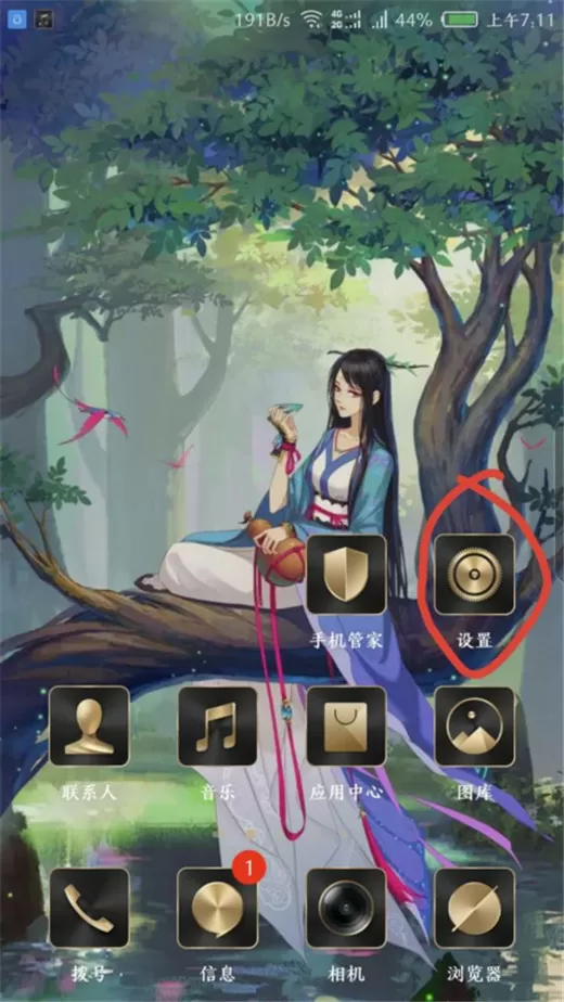 坚果pro2s中设置显示实时网速的具体操作方法