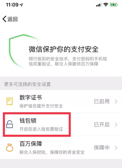 保护微信钱包的详细教程分享