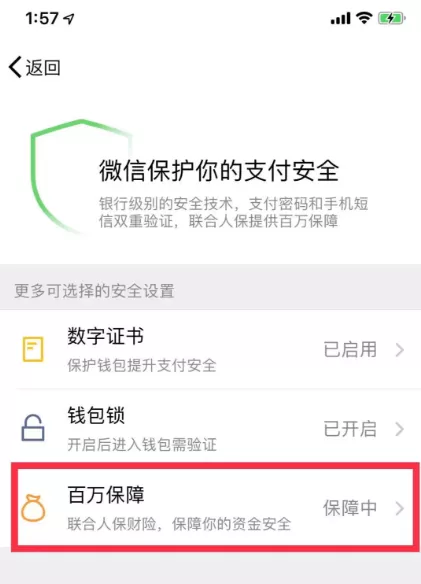 保护微信钱包的详细教程分享