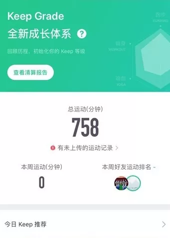 keep设置隐私保护的图文操作
