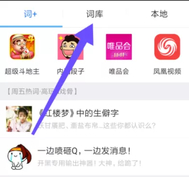 讯飞输入法添加常用词汇的操作过程
