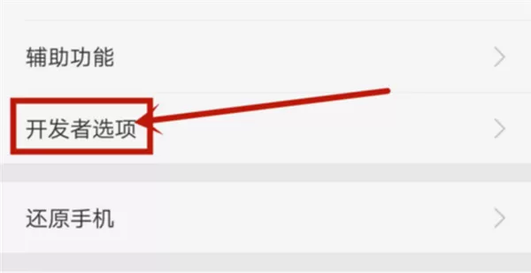 oppor17中找到开发者选项的具体操作步骤