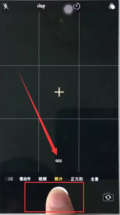使用苹果6plus进行连拍的简单操作