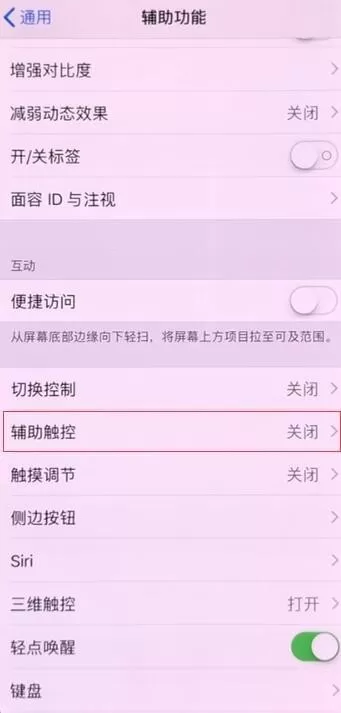 iPhone X中开启小圆点的详细操作步骤