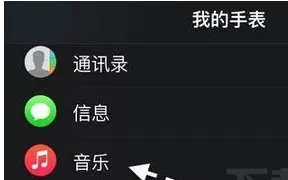 AppleWatch删除歌曲的操作过程