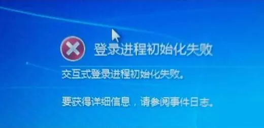 win7电脑提示登陆进程初始化失败的详细处理过程