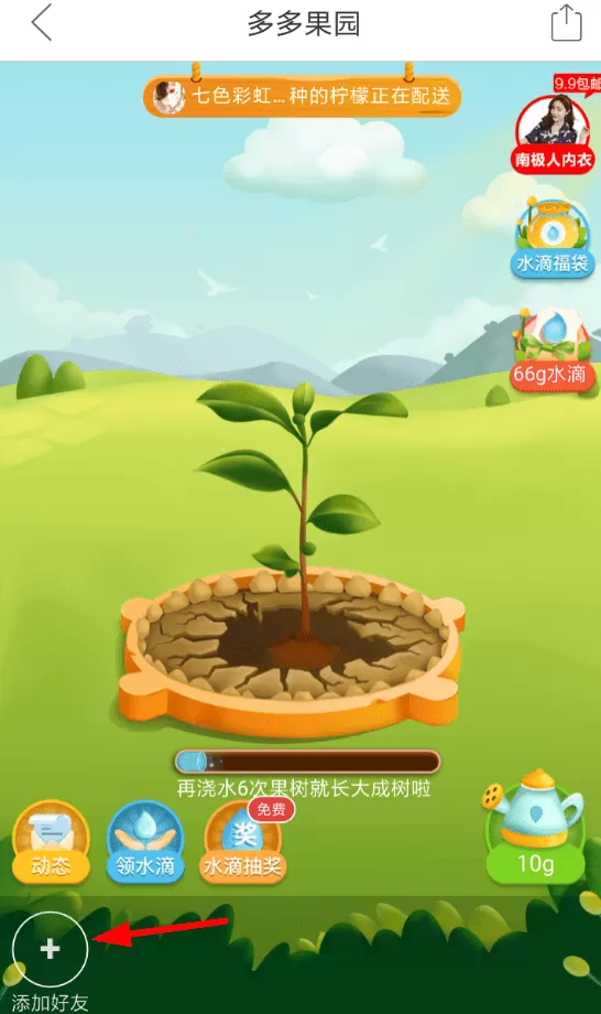 拼多多中种果树添加好友的具体流程讲述