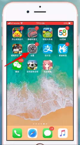 ios12中设置自动亮度调节的具体操作步骤
