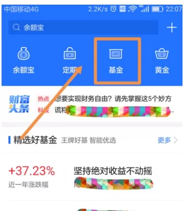 蚂蚁财富中查看基金档案的具体流程