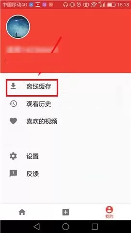 在头条视频APP中删除离线缓存的图文教程