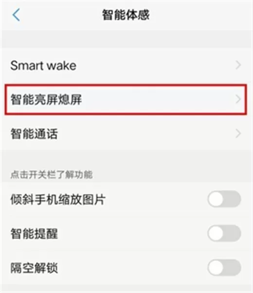 vivox23中开启抬手亮屏的操作步骤介绍