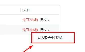 网易邮箱大师删掉邮箱的详细操作