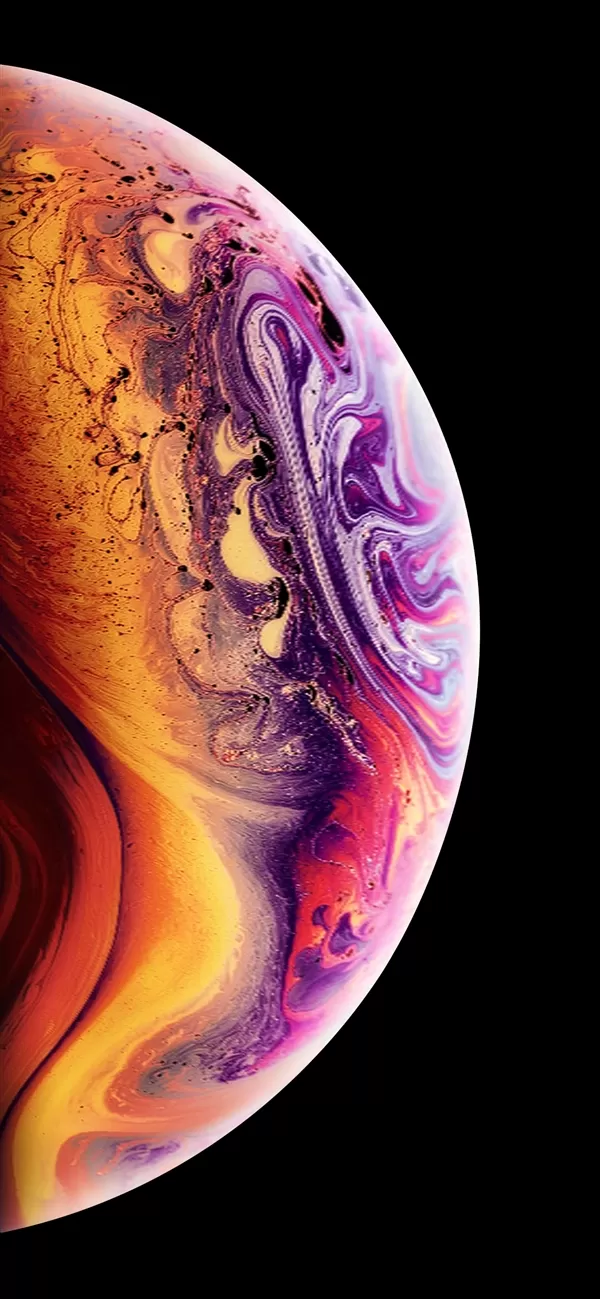 iPhone XS新机默认壁纸泄露:要成经典了认?