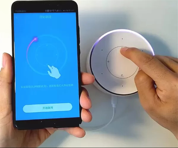 叮咚音响连接手机热点的具体操作流程
