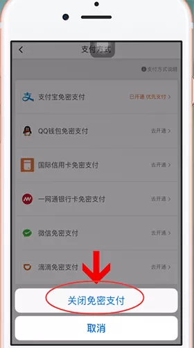 滴滴出行中取消自动扣费的具体步骤介绍