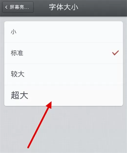 坚果pro2s中调节字体大小的具体流程