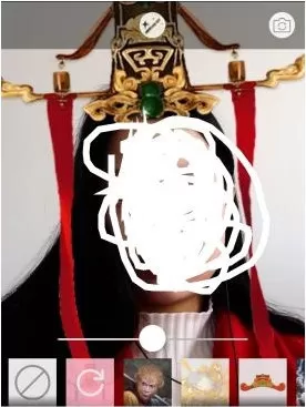 无他app中添加视频电影特效的具体操作方法