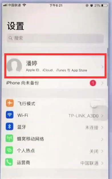 苹果手机中将苹果id退出的具体操作方法