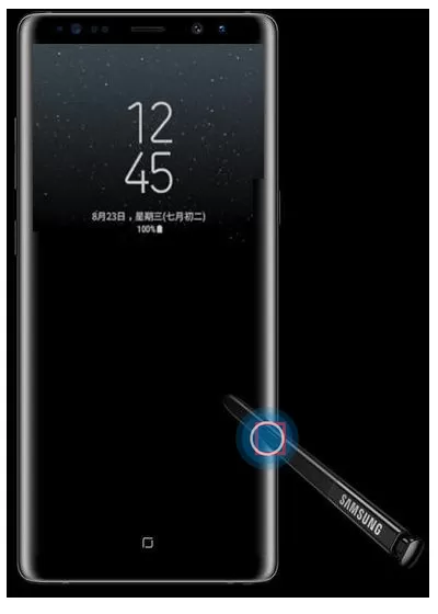 三星note9中打开熄屏快写的操作步骤