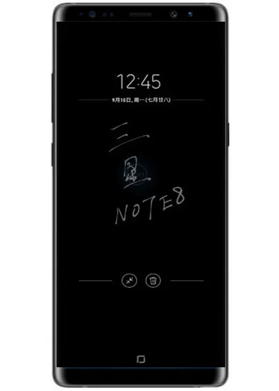 三星note9中打开熄屏快写的操作步骤