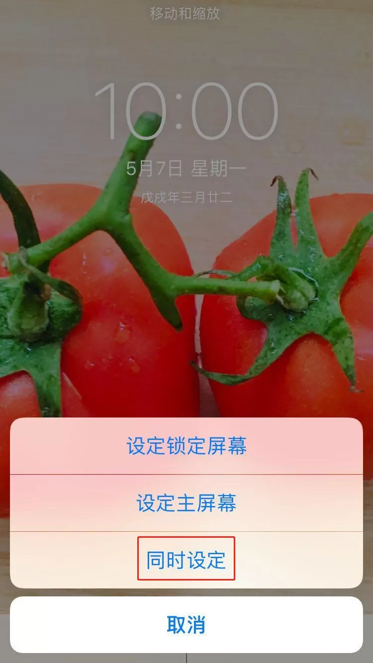 苹果手机设置壁纸的具体操作方法