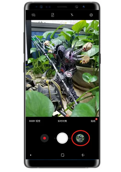 三星note9中查看连拍照片的具体操作步骤