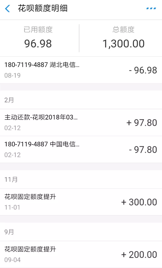 支付宝中查看花呗记录的具体操作流程介绍