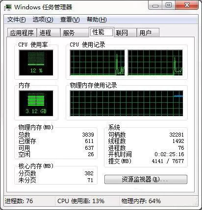 win7系统电脑资源不足的详细处理操作