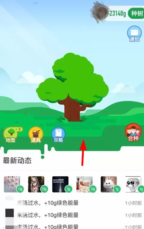 在支付宝蚂蚁森林里帮好友收能量的简单操作