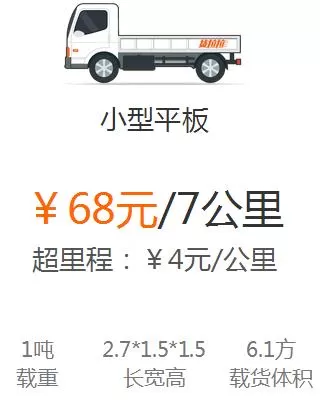 货拉拉中收费标准的详情介绍