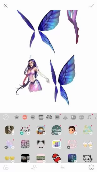 b612咔叽美化相册里图片的具体操作方法