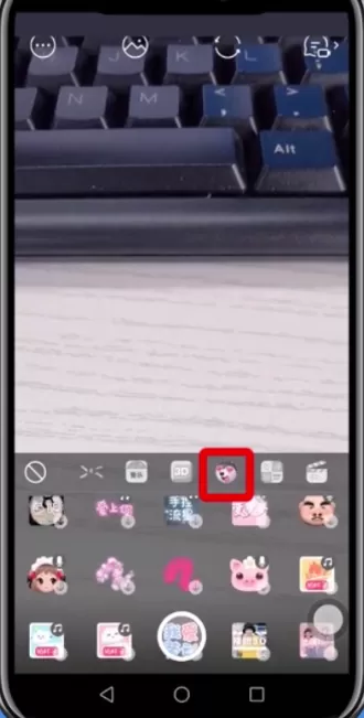 faceu激萌APP看变老过程的基础操作