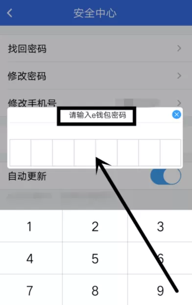 e钱包设置手势密码的详细操作